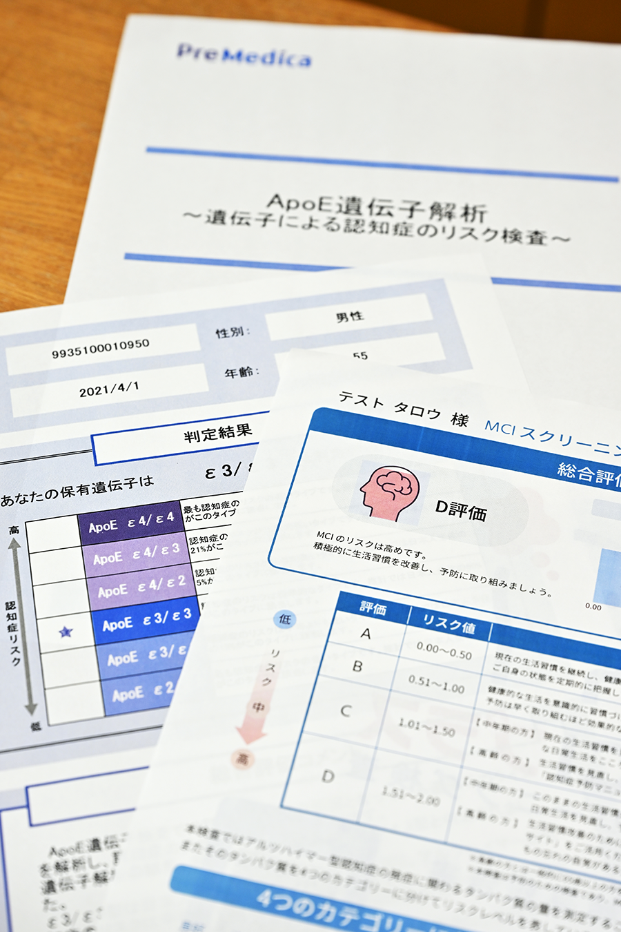 アンチエイジングドック認知症検査のイメージ